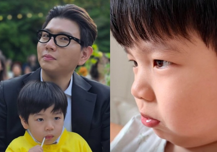 홍현희 아들 준범, 폭풍성장 근황…엄마 닮은 줄 알았더니 제이쓴 얼굴도 보이네