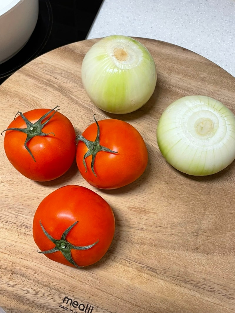 무수분 토마토 카레
