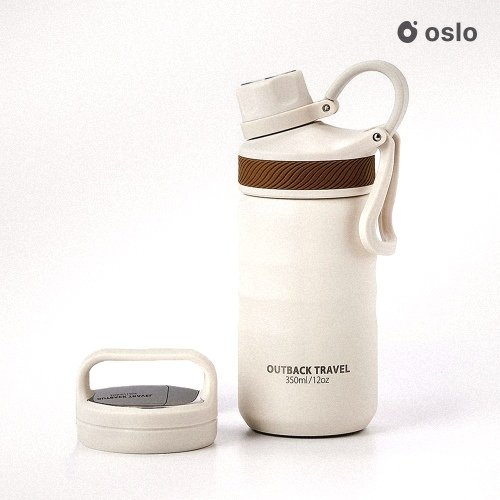 오슬로 아웃백 텀블러 350ml 실사용기, 감성 넘치는 휴대용 미니 텀블러 추천