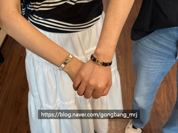 [대전 팔찌 원데이클래스/대전 가죽공방 미스터제이] 커플팔찌&우정팔찌 만들기/대전 팔찌 ....