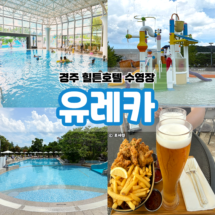 아이와 경주 힐튼호텔 수영장 유레카 후기｜체크인 전 이용, 요금, 운영시간, 풀사이드