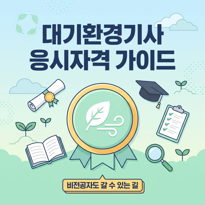 대기환경기사 응시자격, 학점은행제와 경력 루트 선택 기준