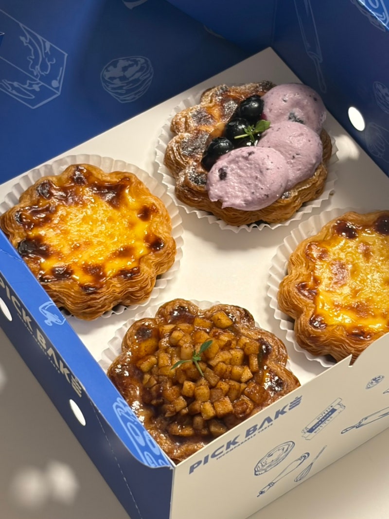 성수동 에그타르트 맛집 픽베이크 수원망포점 | 망포역 디저트 선물 추천 | 포장, 주차, 보관....