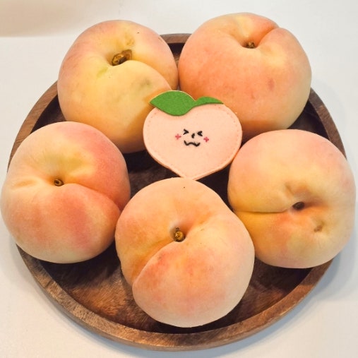 여름 제철 복숭아 보관법 딱복 자르는법 씨빼기