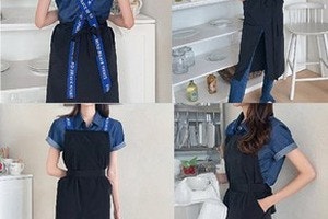 꽃집 카페 미용실 미용사 앞치마 라인실업 블루센터 오픈 앞치마, 현장 실무자가 주목하는 ....
