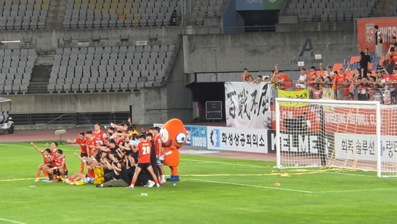 k리그2 18R 화성fc vs 충남아산fc 2연승,올라가자