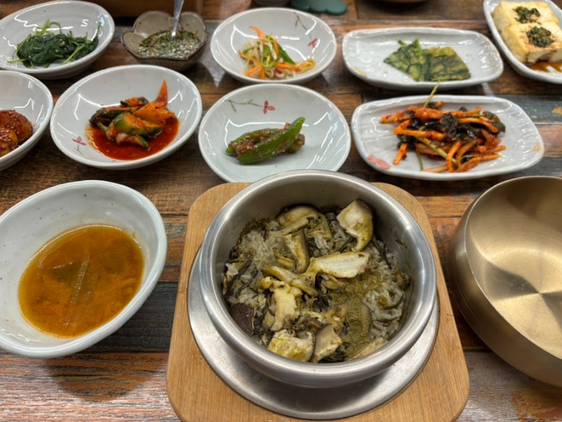 울산 태화강국가정원 태화정 전복 솥밥 | 부모님과 방문하기 좋은 전복 솥밥 한정식 맛집
