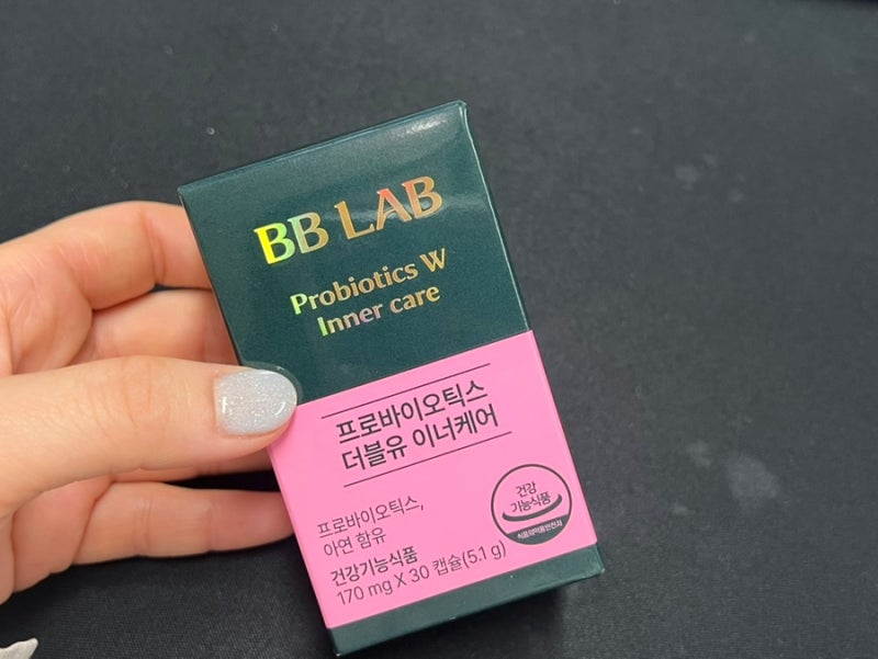 유산균 추천 질 유래 유산균 비비랩 프로바이오틱스 더블유 이너케어