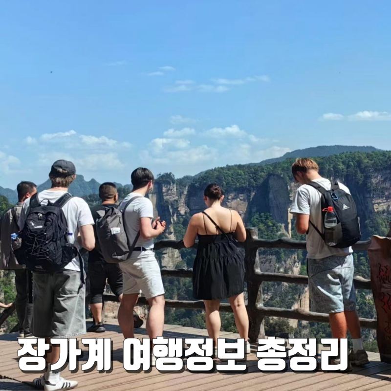 중국 장가계 날씨 8월 9월 10월 11월 준비물 옷차림 시차 위치 장가계 여행 적기 주의사항 총정....