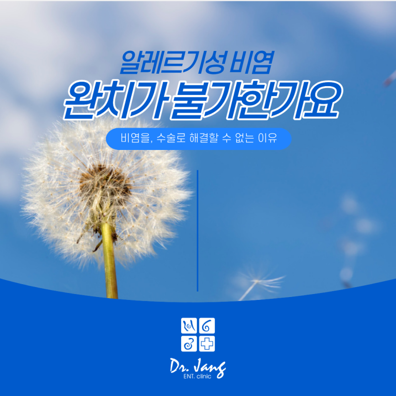 알레르기 비염, 수술로 완치가 불가능한 이유