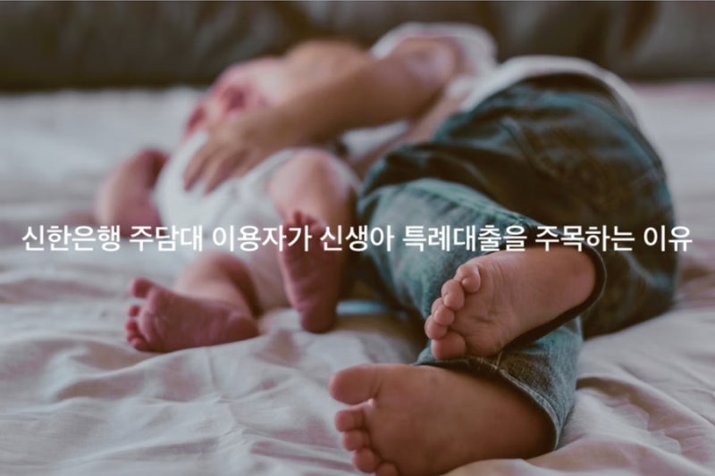신한은행 주담대 이용자가 신생아 특례대출로 갈아탔을 때 절감액은?