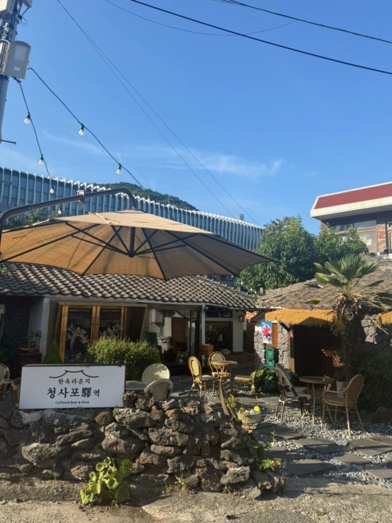 釜山青沙浦站咖啡廳：海景韓屋咖啡廳，感受釜山海與傳統韓屋的完美結合
