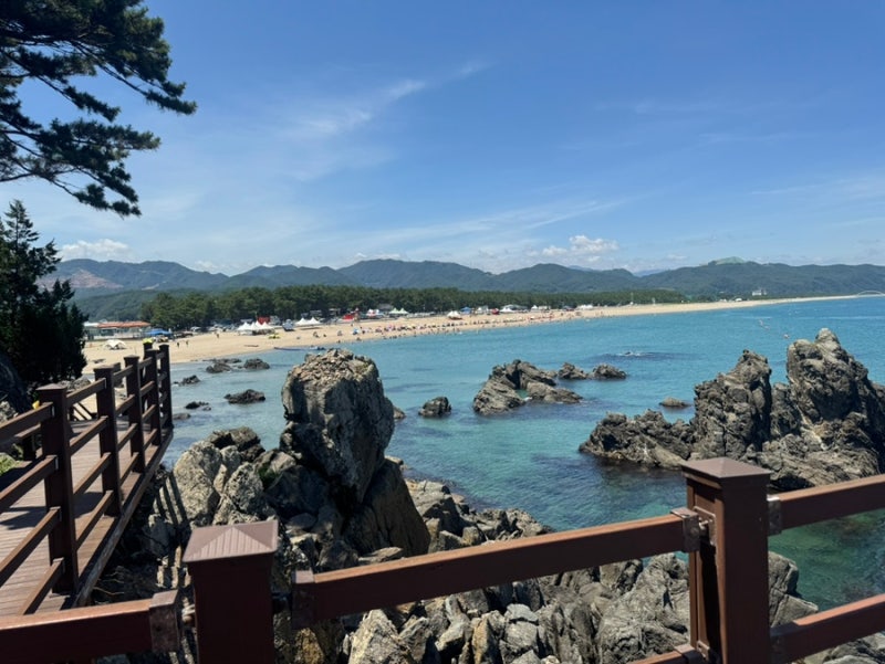 삼척 가족 여행, 가볼만한 곳//맹방해수욕장, 덕산해수욕장, 덕봉산해양탐방로 후기