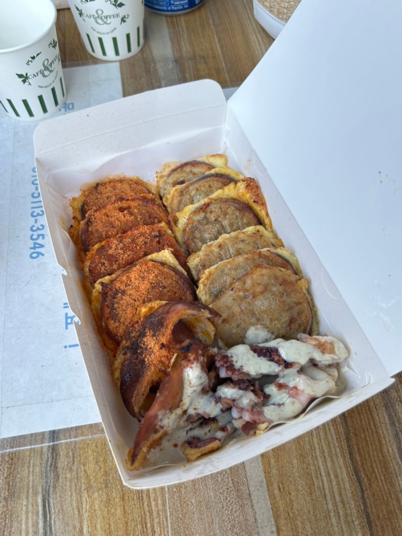 강릉 중앙시장 오징어순대는 짬뽕오징어순대 여기가 찐이다