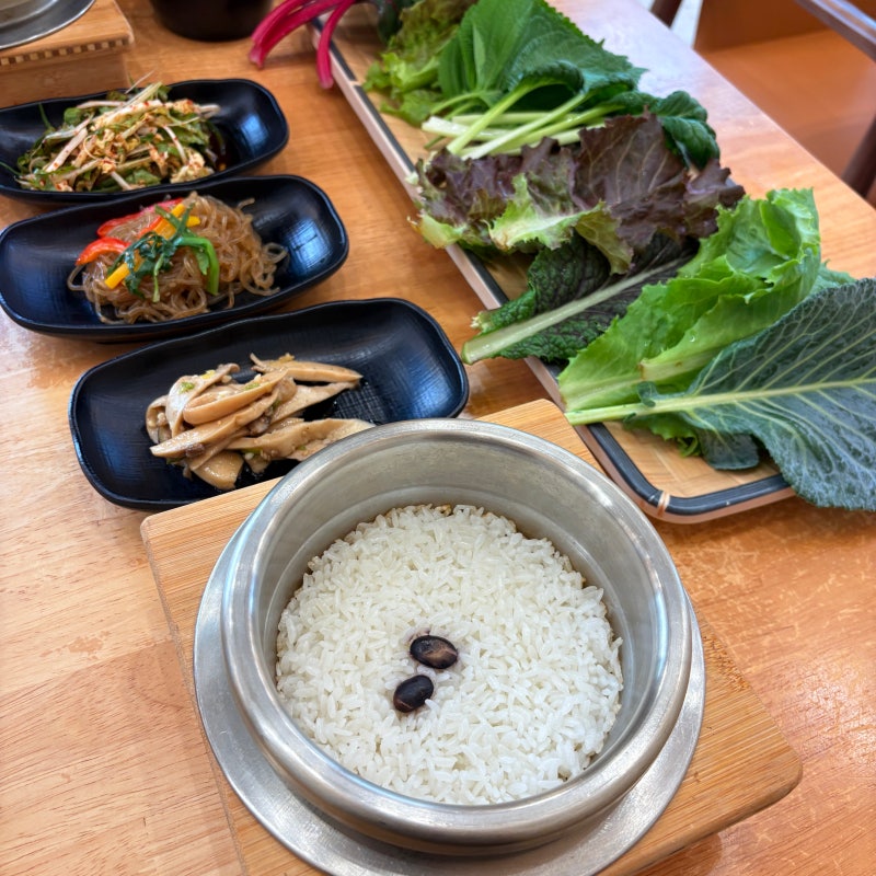 [충남/보령] 보령시청 맛집 소담쌈밥 | 유기농 쌈채소+두루치기 솥밥 맛집 | 명천동 또간집 추....