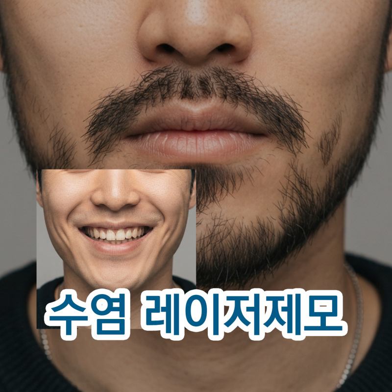 부산 수염 레이저제모 받기 전 알아두면 좋은 점