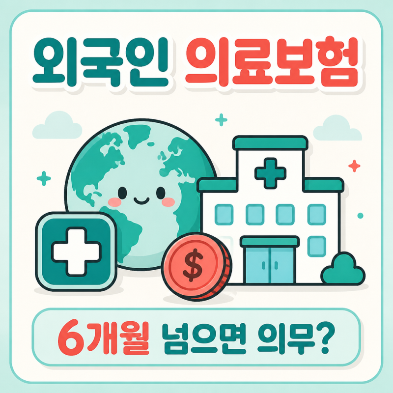 "소득 없어도 월 15만원?" 외국인 의료보험 의무가입