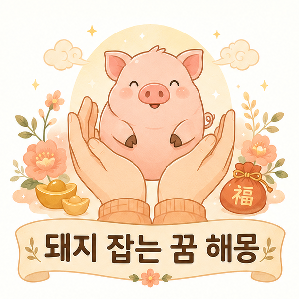돼지 잡는 꿈 해몽, 상황별 해석 (태몽 여부 포함)