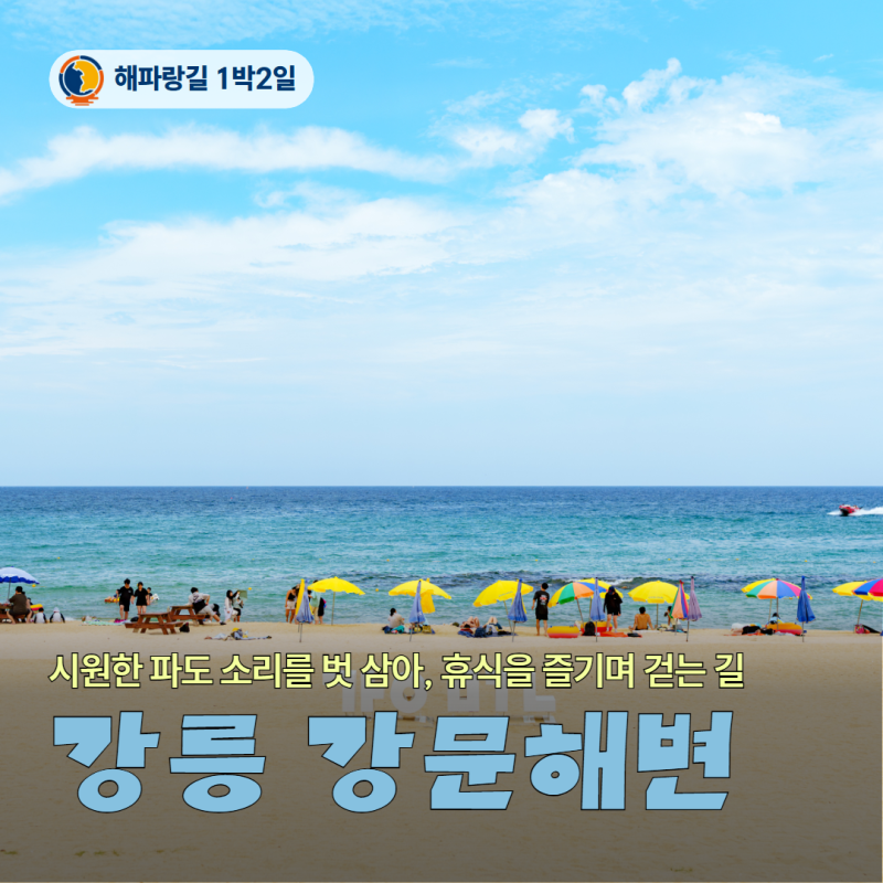 걷기 좋은 길 | 다채롭게 만나는 강릉의 여름, 해파랑길 39~40코스