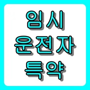 운전자 한정 특약 변경 방법 및 당일 가입 완벽 가이드! 5분 만에 끝내는 법