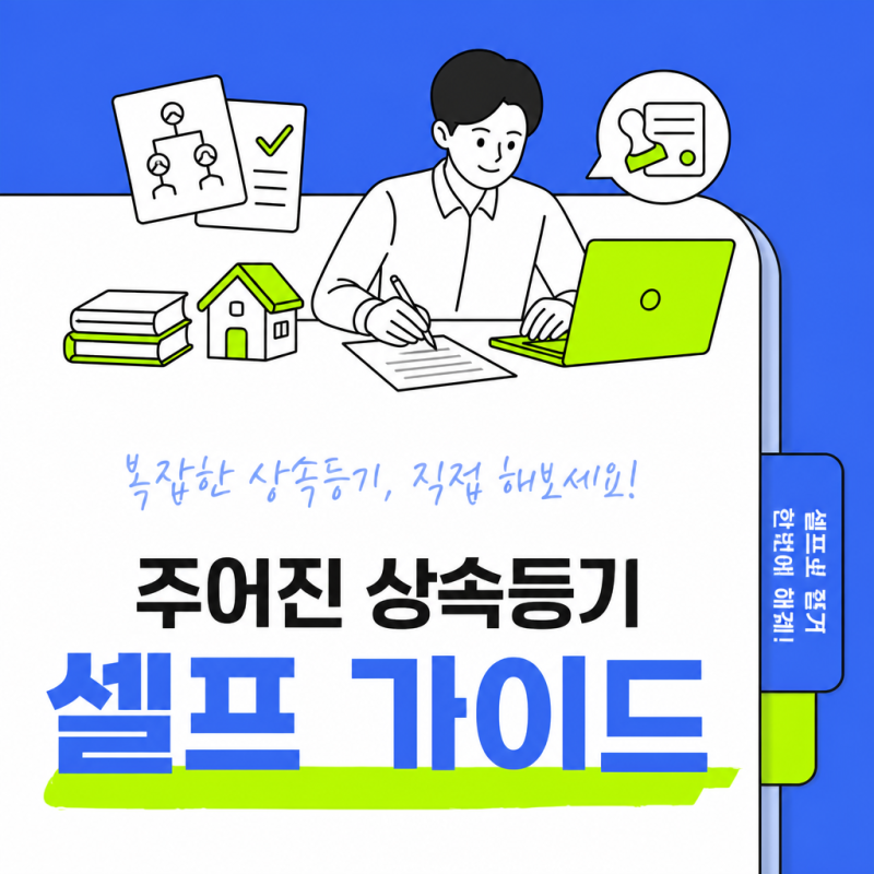 상속등기 셀프로 하는 법, 순서·서류·비용 총정리 (2025)