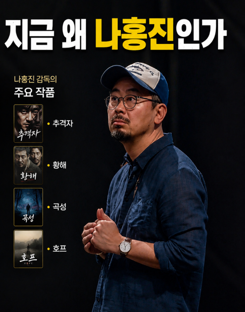 왜 지금 모두가 나홍진 감독을 이야기할까?.. '호프(HOPE)'를 만든 나홍진 감독의 모든 것