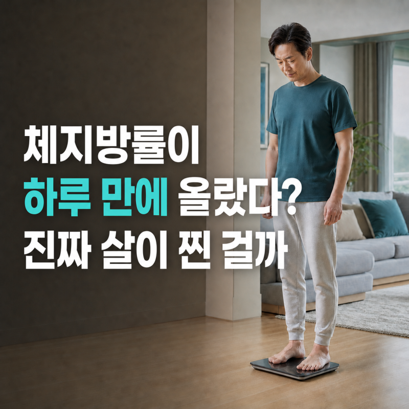 체지방 계산기에서 나온 BMI, 체지방률로 믿으면 안 됩니다