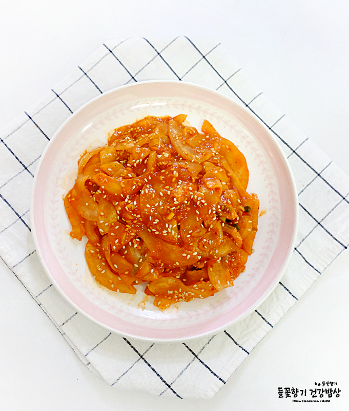 오이 노각무침 레시피 늙은오이무침