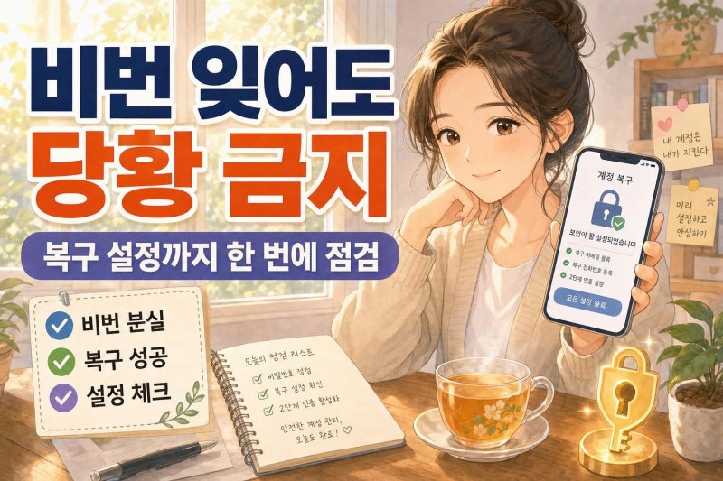 구글 계정 비밀번호 찾기 막히기 전 꼭 확인할 복구 방법과 보안 설정