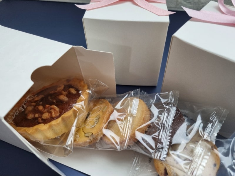 달콤베이커리 답례품 쿠키, 퇴사 답례품부터 결혼식 돌잔치 행사까지