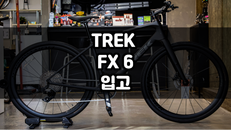 평택 자전거 트렉대리점 · 카본 하이브리드 FX 6 입고