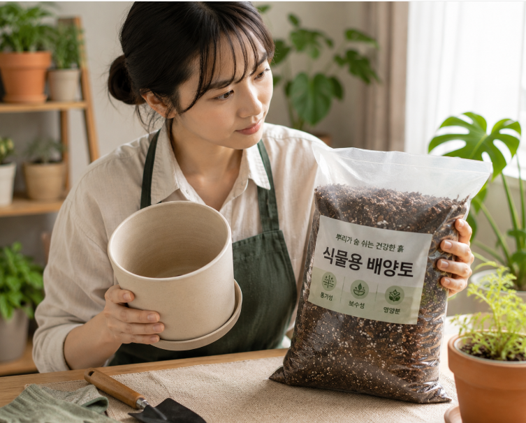 식물 초보자 질문 모음 (분갈이·화분 편) (3편)