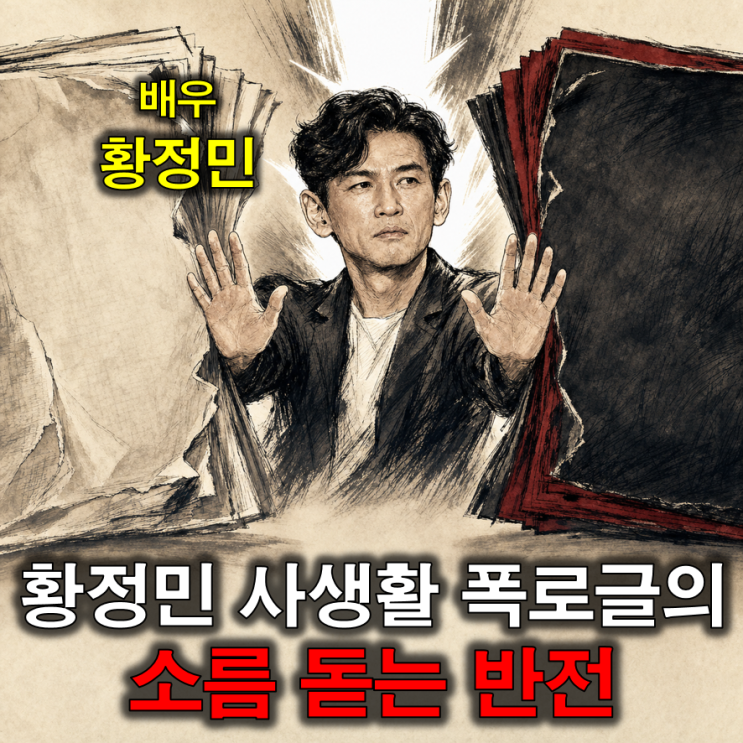 디스패치 보도로 뒤집힌 <b>황정민</b> 사생활 논란, 왜 일반인과 3번 만났....