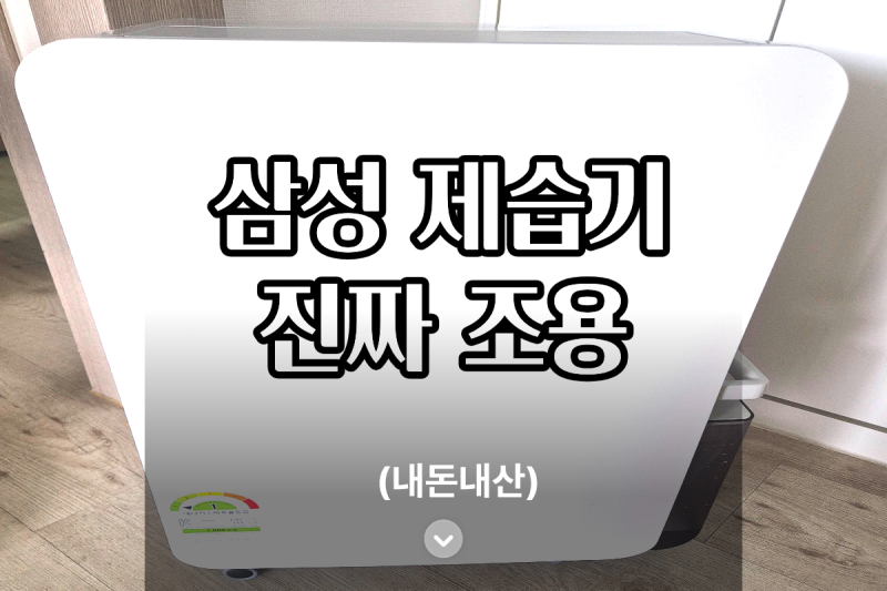 삼성 인버터 제습기 AY70H18100GVD 사용 후기! 소음이 확실히 달랐다