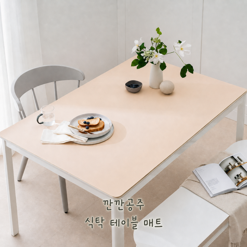 식탁매트 고를 때 확인한 테이블매트 소재와 식탁 리폼 방법