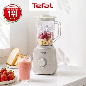 테팔 블렌더 블렌드포스 에센셜 그레이 믹서기 BL410BK0 데일리 초경량 대용량(과일주스, 스무....