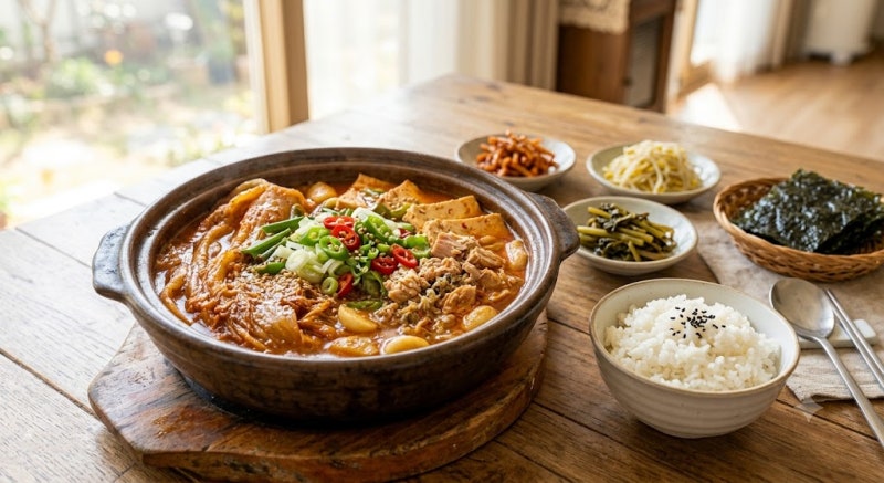 차예련 전설의 들기름 김치찜, 고기 없는 들기름 김치찜 레시피 만드는법