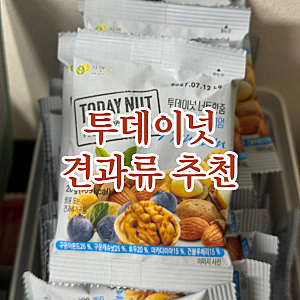 투데이넛 너트한줌 프리미엄 후기 | 쿠팡 추천템