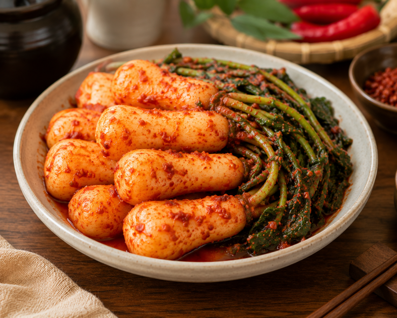 아삭한 알타리김치, 왜 다들 전라도 총각김치 찾을까?