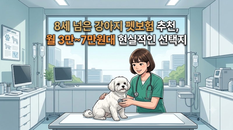 노령견 펫보험 가입 나이 비교, 3~7만원대 조건별 맞춤 추천