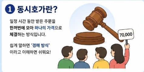 주식 동시호가 뜻과 매수·매도 방법, 주식 초보도 쉽게 이해하는 쉬운 설명