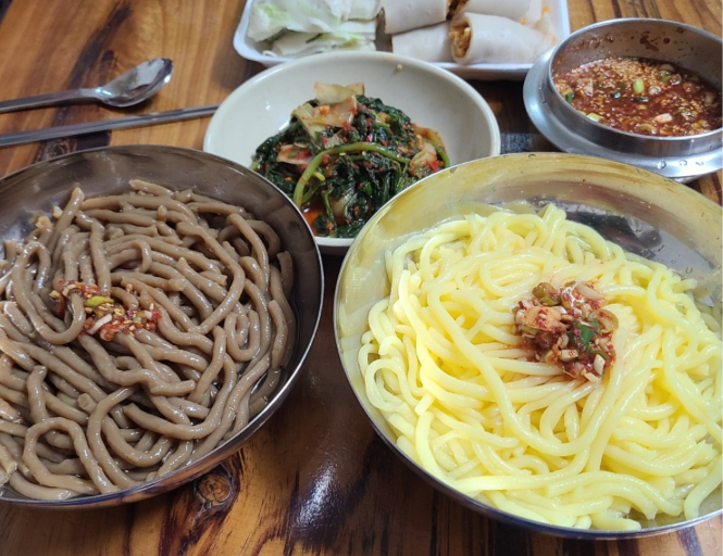 <b>극한직업</b> ebs 홍천 올챙이국수 옥수수녹말 식당 가게 위치