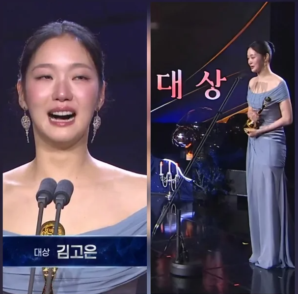 김고은, 시리즈 여우주연상→영화상→대상…"새로운 얼굴 찾게 하겠다"