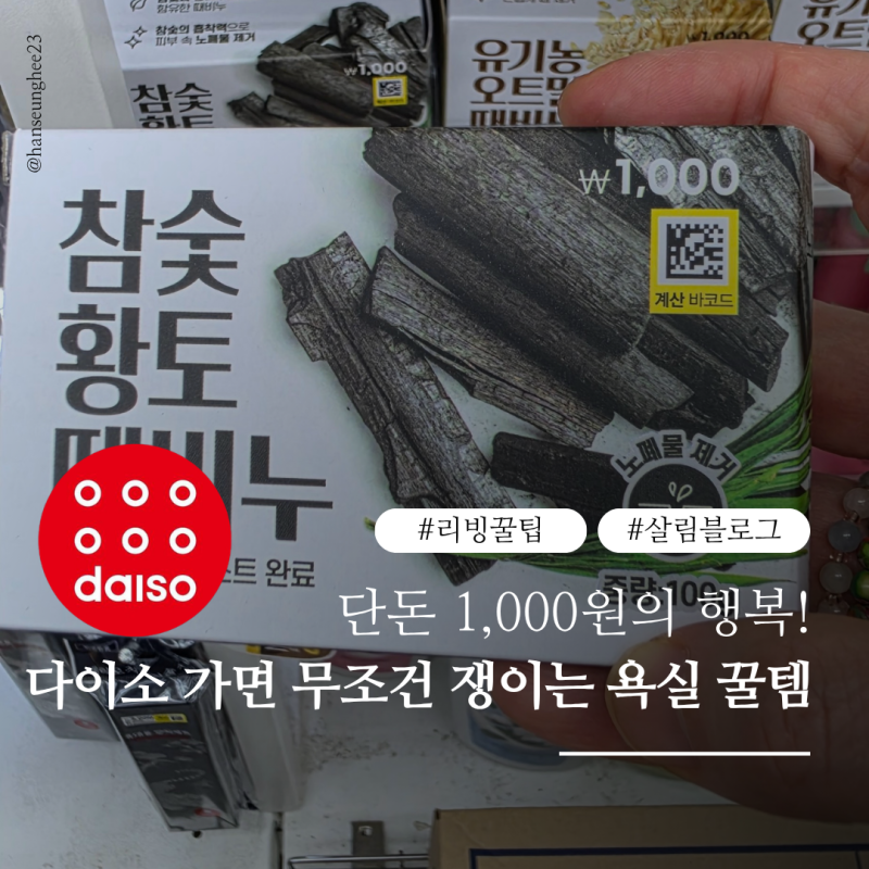 [다이소 꿀템] 욕실 필수품! 1천 원 때비누 3종 & 주기적으로 교체하는 칫솔 추천 (가격·장단....