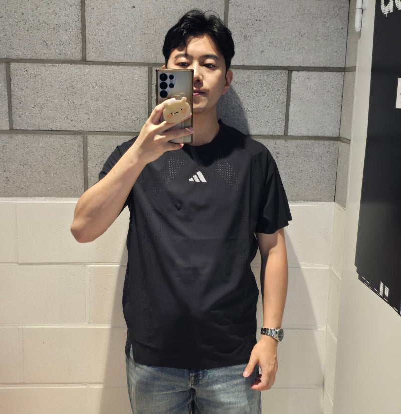 아디다스 러닝복 반팔티 추천 adi365 남자 사이즈 고르는 Tip