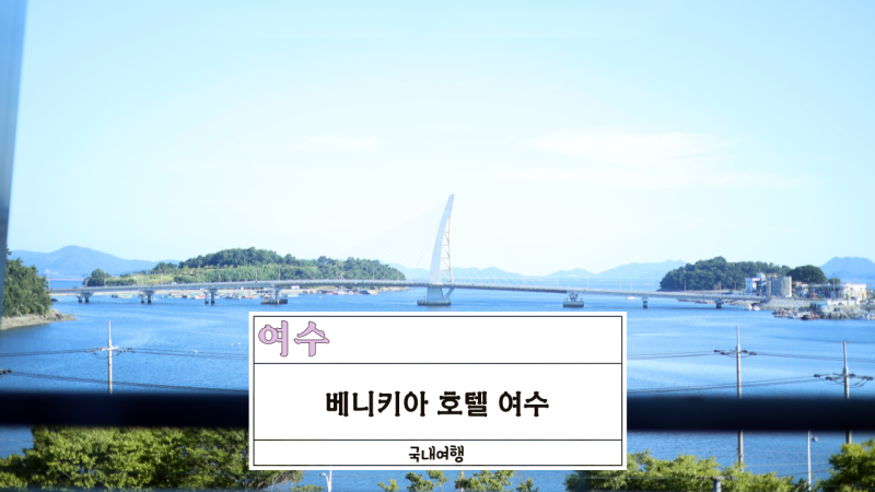여수 가성비 숙소 추천, 베니키아 호텔 여수 객실 바다 전망과 조식 솔직 후기! 야경에 취하....