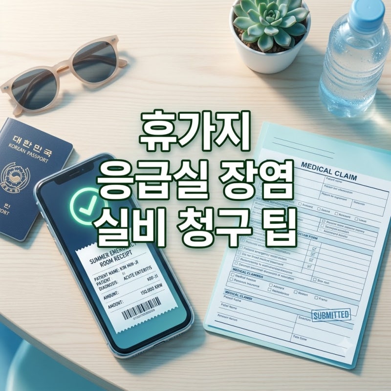 여름 휴가지에서 장염·응급실 다녀오면 실비보험 서류 어떻게 챙길까?