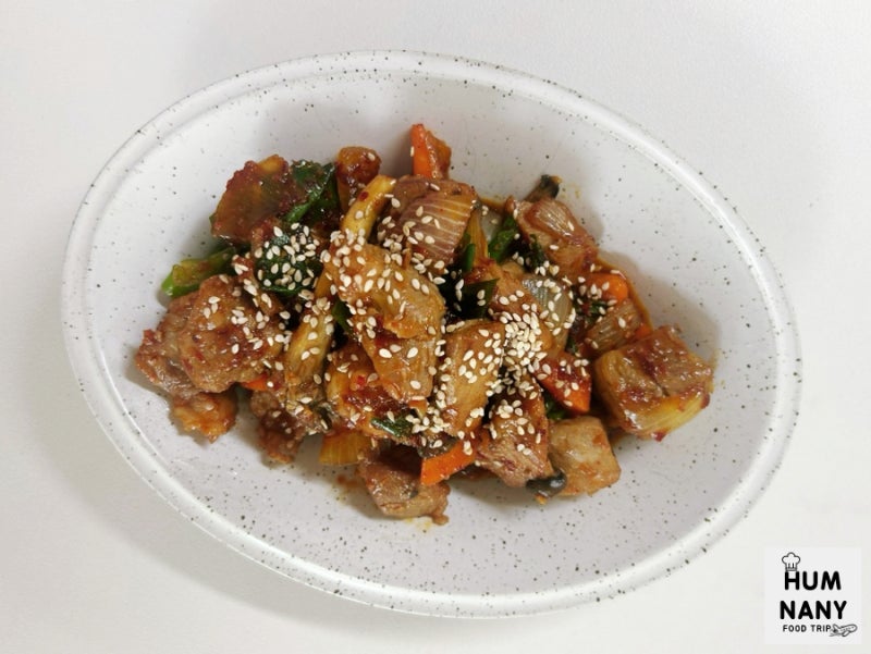 돼지목살두루치기 레시피 목살제육볶음 양념 만드는법