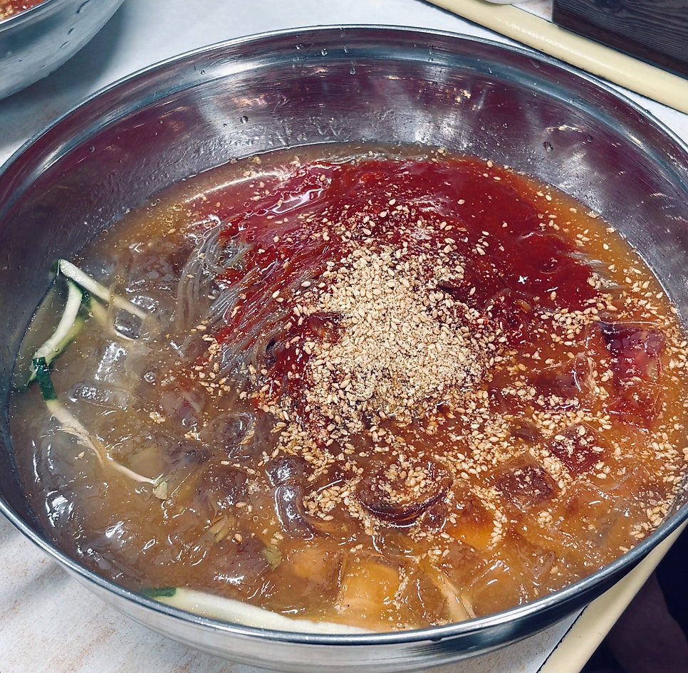 세숫대야냉면 사진 4