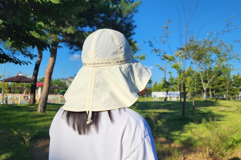 뒷 목까지 싹 가리는 빅챙 여성 등산 모자 버킷햇 추천